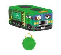 KiBcsLic Tienda de Juegos Plegable con Forma de Camión de Basura, Fácil de Guardar Y Multicolor, Ideal para Niños Pequeños.