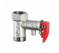 KiBcsLic Válvula Alivio Presión Roscada Válvula Presión Compacta para Especialistas en Fontanería, Instaladores, 0.9Mpa, Cuerpo De Cobre
