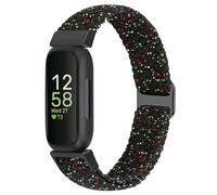 KIBDSNG Correa de reloj trenzada ajustable compatible con Fitbit Inspire 3/Inspire 2/Inspire HR/Inspire/Ace 3/Ace 2, correa elástica de nailon deportivo de repuesto para mujeres y hombres