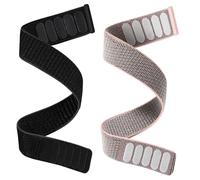 KIBDSNG QuickFit 20 mm Nylon Armband Kompatibel mit Garmin Fenix 8 43mm/Fenix 7S/7S Pro/6S/6S Pro/5S/5S Plus, Sport Ersatzarmband Klettverschluss waschbar Uhrenarmband für Approach S70/Epix Pro 42mm
