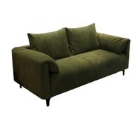 KIBONCY 2 Seat Billiard Spectator Chair with Storage Cabinet, Pool Table Viewing Sofa with Cup Holders, PU Leather Game Room Lounge for Home(A,145cm)