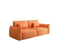 KIBONCY 2-Seater Minimalist Loveseat Sofa, Cozy, Armrest Couch with Soft Pillows, Modern Upholstered for Living Room & Apartment(5,200x80x78cm)