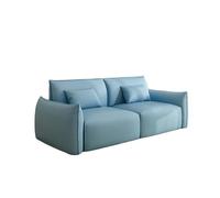 KIBONCY 2-Seater Minimalist Loveseat Sofa, Cozy, Armrest Couch with Soft Pillows, Modern Upholstered for Living Room & Apartment(3,175x80x78cm)
