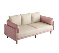 KIBONCY 3-in-1 Convertible Sofa Bed, Skin-Friendly Scratch-Resistant Tech Fabric Sleeper Couch,Sturdy Wood Frame & Metal Legs, for Small Space Apartment(D,162cm)