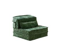 KIBONCY Adjustable Floor Sofa Chair, Foldable Lazy Couch Folding Lounge, Multi-Position Recliner for Living Room Bedroom Small Space(G)