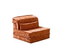 KIBONCY Adjustable Floor Sofa Chair, Foldable Lazy Couch Folding Lounge, Multi-Position Recliner for Living Room Bedroom Small Space(F)