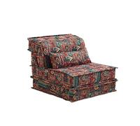 KIBONCY Adjustable Floor Sofa Chair, Foldable Lazy Couch Folding Lounge, Multi-Position Recliner for Living Room Bedroom Small Space(J)