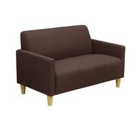 KIBONCY Apartamento pequeño Doble, sofá, Tienda de Ropa, apartamento con Servicio, área de Descanso, Oficina, recepción, sofá Sencillo.(Brown,1.74m)