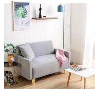 KIBONCY Apartamento pequeño Doble, sofá, Tienda de Ropa, apartamento con Servicio, área de Descanso, Oficina, recepción, sofá Sencillo.(Light Gray,0.72m)
