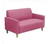 KIBONCY Apartamento pequeño Doble, sofá, Tienda de Ropa, apartamento con Servicio, área de Descanso, Oficina, recepción, sofá Sencillo.(Pink,1.42m)