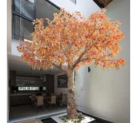KIBONCY Árbol de Abedul Artificial Alto y Colorido árbol Falso, Plantas Falsas decoración Interior para Primavera, Sala de Estar, casa, Entrada, Dormitorio, Oficina, Interior, Boda, Fiesta(1.5M)