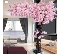 KIBONCY Árbol de Cerezo Falso Grande de Alta Gama for decoración de Fiestas en Interiores, centros comerciales y Festivales, Ideal for la creación de paisajes(6mx5m)