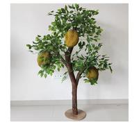 KIBONCY Árboles Artificiales de Durian for decoración de frutería, Modelo de árbol Falso con Frutas, for decoración de Interiores y Exteriores, hogar y Oficina(1mX0.6m)