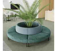 KIBONCY Área De Recepción Moderna Combinada del Edificio Oficinas con Sala Banco, Que Cuenta Una Mesa Té Y Un Sofá Creativos Cómodos For Relajarse(E)