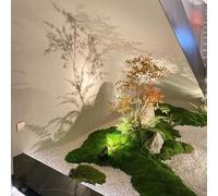 KIBONCY Arreglo de Plantas Falsas de Arce Verde (Acer Palmatum): Paisaje y decoración for Patios, Interiores de Ventanas y Muebles Suaves(4mx3m)