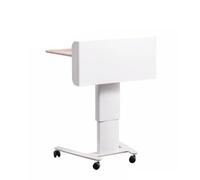 KIBONCY Atril de pie, Escritorio móvil de Altura Ajustable for aulas, Iglesias, oficinas y Salas de conferencias.(D)