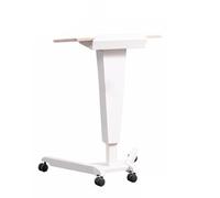 KIBONCY Atril de pie, Escritorio móvil de Altura Ajustable for aulas, Iglesias, oficinas y Salas de conferencias.(A)