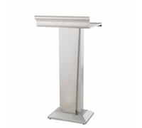 KIBONCY Atril for presentaciones en Iglesias, aulas, conferencias y discursos de Bodas.(Silver)