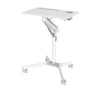 KIBONCY Atril portátil, podio for conferencias, Plataforma for Hablar, Mesa de Atril for aulas formación, presentación Altura Ajustable, for presidentes(B)