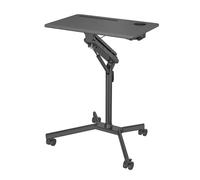 KIBONCY Atril portátil, podio for conferencias, Plataforma for Hablar, Mesa de Atril for aulas formación, presentación Altura Ajustable, for presidentes(A)