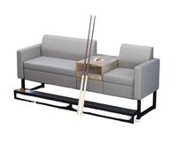 KIBONCY Billiard Spectator Sofa, Ergonomic Lounge Couch with High-Density Sponge & Heavy-Duty Metal Frame, Comfortable Seating for Hall, Game Room(C)