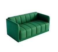 KIBONCY Café Booth Sofas, Restaurant Booth Seating Bench,with Soft Vegan Leather, No Assembly Required,for Western Restaurants and Bars(J)