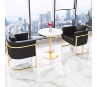 KIBONCY Cafetería nórdica, Tienda de té con Leche, sofá de Ocio, negociación for salón de té, Bar Comedor, Restaurante Occidental Comercial, sofá de Cabina, combinación de Mesa y Silla(A2)