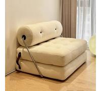 KIBONCY Cama de sofá Plegable, sillón Cama Convertible, Silla Plegable portátil con Soporte para la Espalda, sofá Individual para Sala de Estar y Dormitorio b