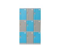 KIBONCY Casilleros de ABS Multicolores: Unidades de Almacenamiento for Estudiantes apilables y codificadas por Colores for aulas(62 * 32 * 50A)