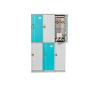 KIBONCY Casilleros de ABS Multicolores: Unidades de Almacenamiento for Estudiantes apilables y codificadas por Colores for aulas(93 * 38 * 50A)