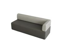 KIBONCY Classic Reading Sofa,Modular Sectional Loveseat,Colorful Patchwork Couch,Solid Wood Frame,for Home, Library,Comfy Modern Design(1.8mA)