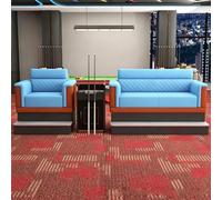 KIBONCY Club Spectator Sofa Chair, Luxury Commercial Billiard Sofa,Billiards Spectator Chair Set, for Pool Club Lounge(E)