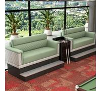 KIBONCY Club Spectator Sofa Chair, Luxury Commercial Billiard Sofa,Billiards Spectator Chair Set, for Pool Club Lounge(F)