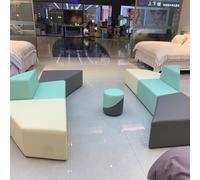 KIBONCY Combinación Creativa de sofás for oficinas, reuniones y áreas comerciales en escuelas de educación temprana(A)