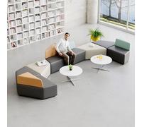 KIBONCY Combinación Creativa de sofás for oficinas, reuniones y áreas comerciales en escuelas de educación temprana(B)