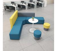 KIBONCY Combinación Creativa de sofás modulares for el rincón de Lectura del jardín de Infantes, el Centro de educación temprana y el área de Espera.(B)