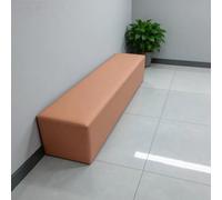 KIBONCY Combinación de Banco de Paquete Blando anticolisión for jardín de Infantes, Taburete tapizado Rectangular for educación Infantil, Taburete for Cambiar Zapatos(150.35.35cm)