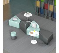 KIBONCY Combinación de sofás Creativa e Inusual for la recepción de oficinas y la relajación de Negocios en centros de educación temprana(D)