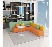 KIBONCY Combinación de sofás modulares for vestíbulo, Sala de Actividades, recepción, negociación de Invitados, sofá de Oficina(B)