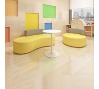 KIBONCY Combinación Moderna y Creativa de sofás de Cuero for Salas de Estar compactas, oficinas y Lugares de relajación.(D)