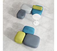 KIBONCY Combinación única de sofás for Salas de Estar pequeñas, oficinas y áreas de relajación Tipo Estudio en Estilo Moderno.(B)