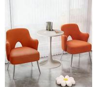 KIBONCY Cómodas Sillas De Tela, Sofás Individuales Creativos En El Área De Descanso Y Sillas con Respaldo De Alta Gama for Leer En Casa En El Balcón(A1)