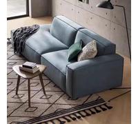 KIBONCY Cómodo sofá biplaza tapizado en Tela, Amplio sofá esquinero for Sala de Estar o Espacios pequeños.(Beige A,180 * 90 * 70cm)