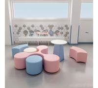 KIBONCY Compilación de sofás creativos de Forma Irregular en la Sala de Lectura for la negociación de Ocio en la Oficina y el área de Descanso de los pasillos de la Biblioteca y el Centro(C)