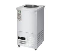 KIBONCY Congelador vertical de gran capacidad, congelador vertical de 35,4 pulgadas de alto con tapa y rueda, for el hogar, el sótano y el apartamento(SINGLE,LARGE)