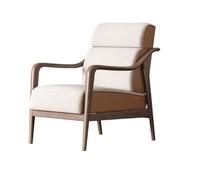 KIBONCY Conjunto de sofá Individual Moderno y Minimalista de Madera Maciza for Habitaciones de huéspedes de hoteles de Estilo nórdico, dormitorios y tumbonas de balcón.(A1)