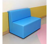 KIBONCY Conjunto de sofás con Respaldo Padres e Hijos Jardín de Infantes e institución de capacitación Aula de Baile Área de Descanso Museo de Ciencias Sala de Actividades(100x60x72cm)