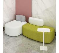 KIBONCY Conjunto de sofás de Tela de Forma única y Creativa - Asientos modulares de Ocio for vestíbulo, Sala de Estar o Sala de Descanso - Diseño de Perfil bajo con cómodo Acolchado(C)