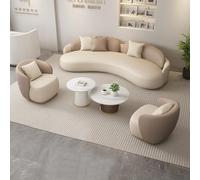 KIBONCY Conjunto de sofás for Sala Estar, Modernos seccionales for, multiplaza con decoración Moderna for Oficina, cafetería y Bar(3)