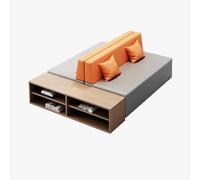 KIBONCY Conjunto de sofás modulares creativos for áreas de salón y Espera, seccional Abstracto Moderno, Grupo de Asientos Flexible for Oficina, Estudio o Espacios artísticos(A)